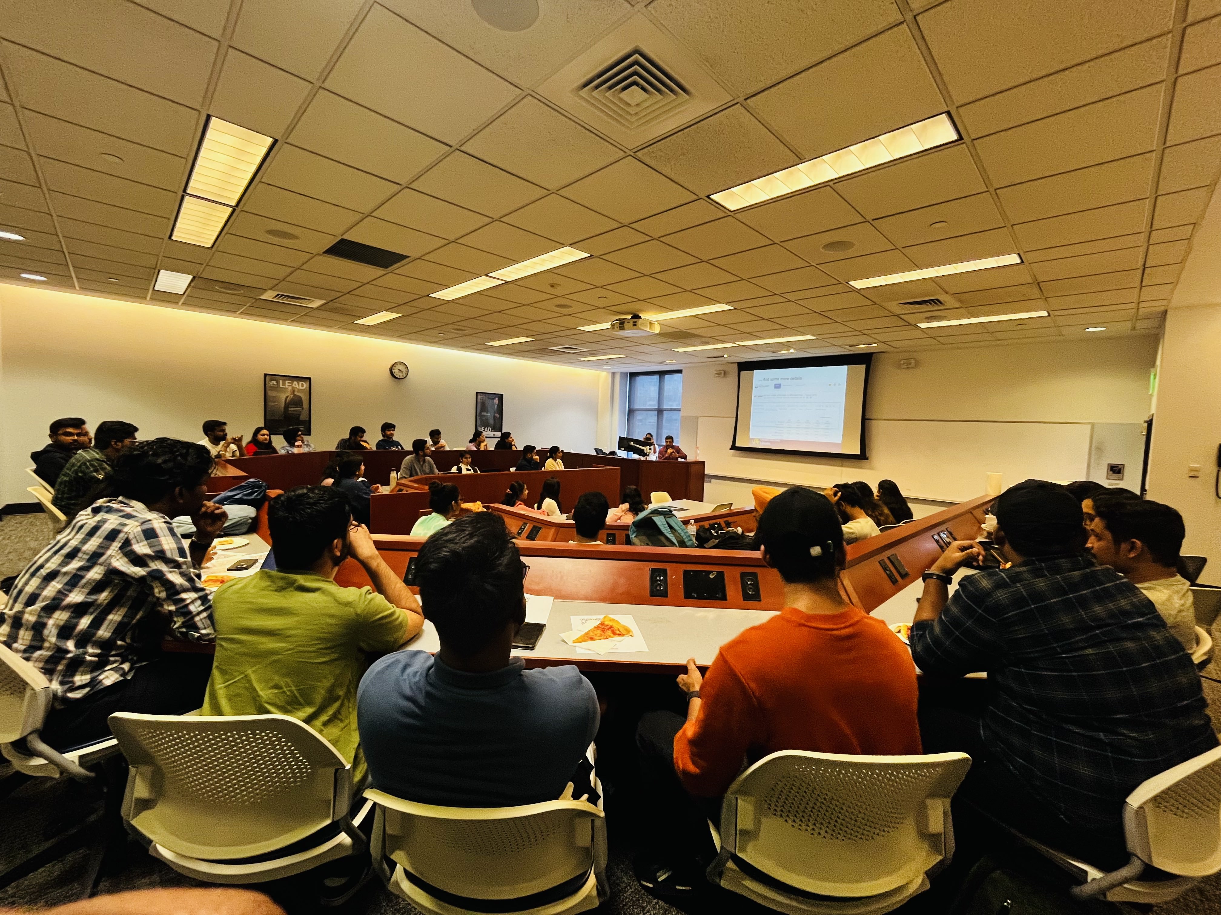 Students attend the Drexel IEEE Graduate Chapter's inaugural symposium.